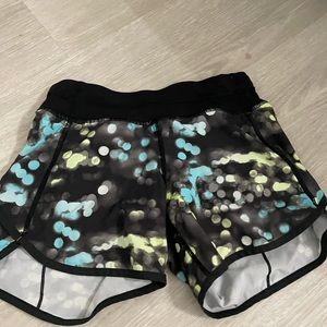 Ivivva size 12 these are longer than the 2.5 shorts